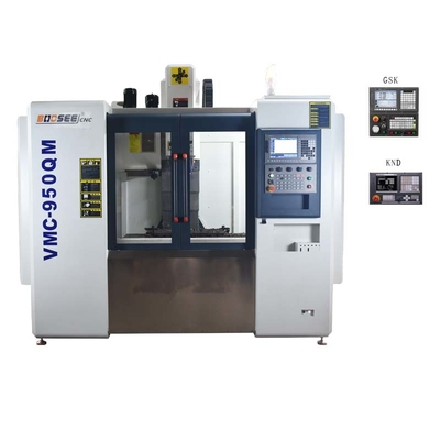 BT40 Vertical CNC Machining Center 400KG Max Load 12 - 24 Pieces Tool Capacity