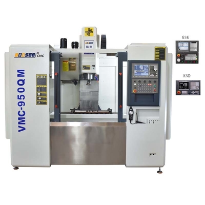 Industrial CNC Heavy Duty Vertical Milling Machine 3 Axis 400KG Max Load