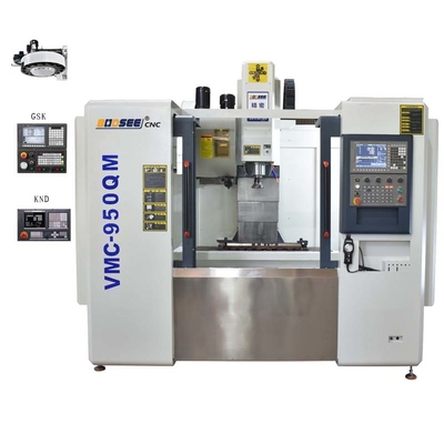 BT40 VMC High Speed CNC Machine 500mm Y Axis Travel 500x420mm Long Work Table