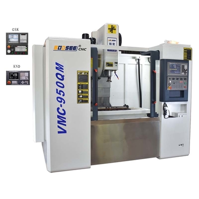 400kg Max Load VMC Milling Machine 4 Axis BT40 Spindle 500mm Z Axis Travel