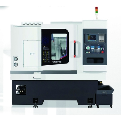 Precision Metal Turning CNC Lathe Machine Horizontal Slant Bed CNC Lathe For metal processing