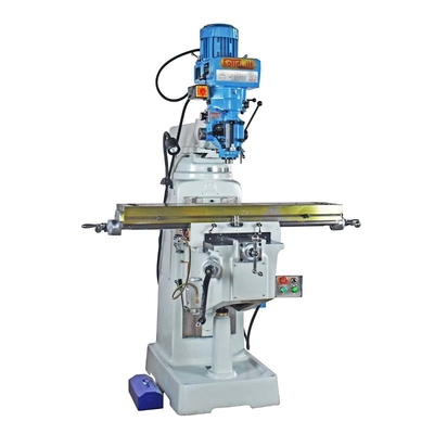 Industrial Turret Milling Machine 127mm Spindle Z Axis Manual Travel