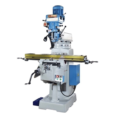1270*254 Table Turret Milling Machine 760mm X-Axis Manual Travel For Metal
