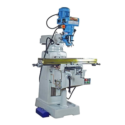 R8 Or NT30 Or NT40 Spindle Vertical Turret Milling Machine 1270*254mm Table