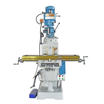 75~4630 R.P.M Spindle Speed Turret Vertical Milling Machine For Metal Processing