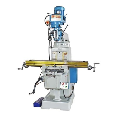 Vertical 3 Axis Turret Milling Machine For Metal Processing