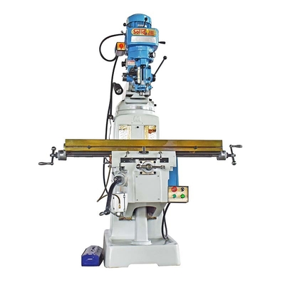 Three Axis Turret Head Milling Machine Vertical For Metal Processing