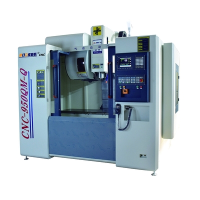 Industrial 3 Axis Cnc Vertical Milling Machine 0.008mm Repeat Positioning Accuracy