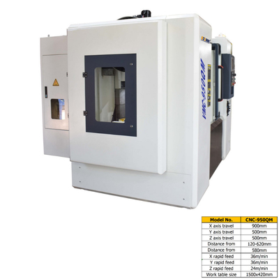 Vertical High Precision CNC Milling Machine FANUC SINUMERIK MITSUBISHI System