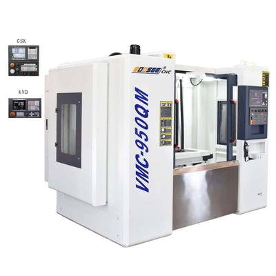 500mm Z Axis Travel CNC Three Axis Milling Machine 8000mm/Min Cutting Rapid Feed