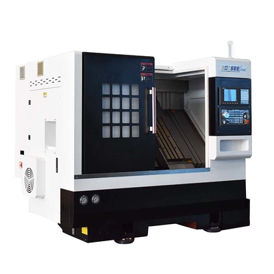 Metal CNC Lathe Machine 0.001m/Min Minimum Setting Unit