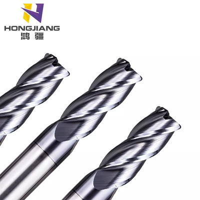 Carbide Cnc Cutting Tool Endmill Cutter For Aluminium Alloys General Machining