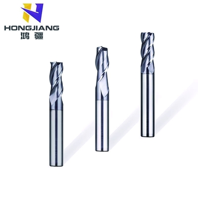 3 Flutes Corner Radius End Mill Carbide Cutter For Stainless Steel Milling Cutting Tools