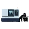Industrial Metal High Speed Lathe Machine Automatic Slant Bed