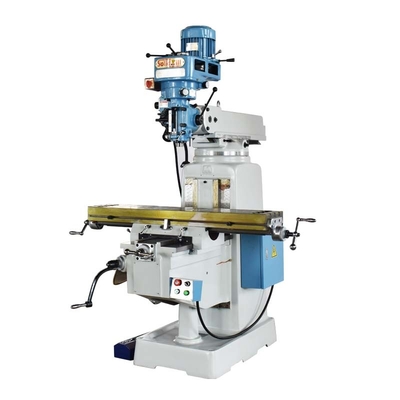 Vertical 3 Axis Metal Turret Head Milling Machine For Metal Working