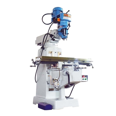 Industrial 3 Axis Vertical Turret Milling Machine For Metal Working
